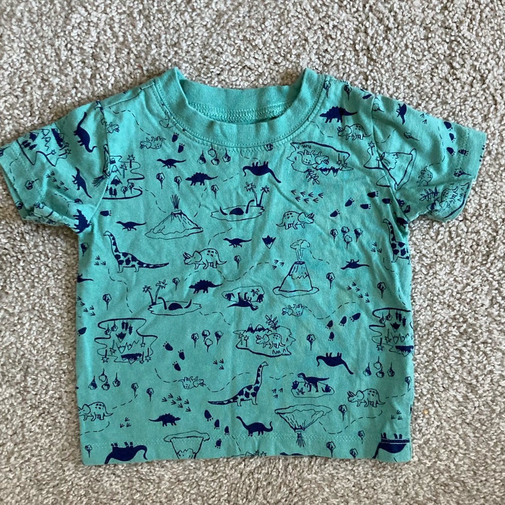 12-month Dino T-shirt